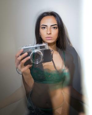 Auteur fotograaf Shootics - Double exposure Naomi