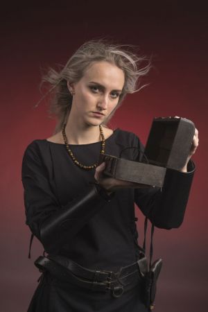 Auteur fotograaf Claus - Viking Shieldmaiden met model Jolien