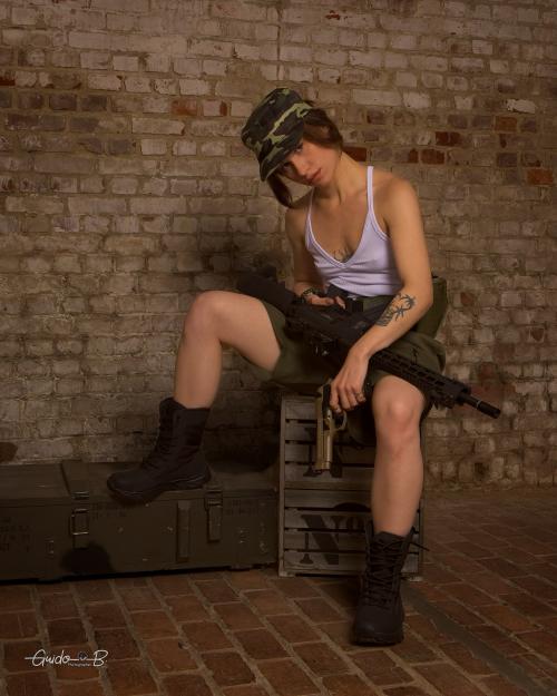 Auteur fotograaf GuidoB - Shoot met Melissa op locatie