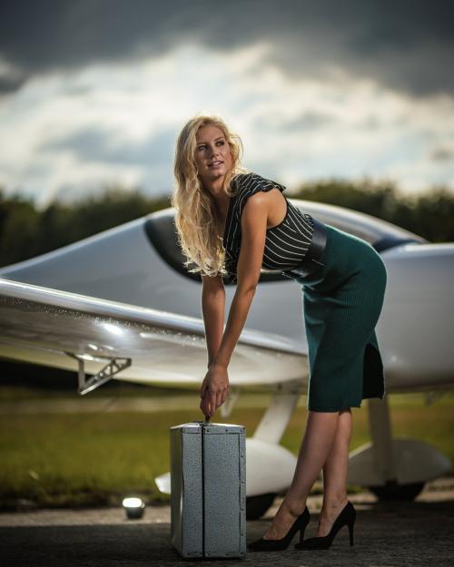 Auteur model boackaertmodel - 2020 voor Aeroclub Brugge in Ursel met fotograaf Sam Tang