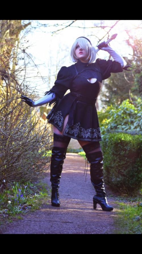 Auteur model Mrs..wafflescosplay - Nier Automata- 2B
fotograaf: @elfmystical