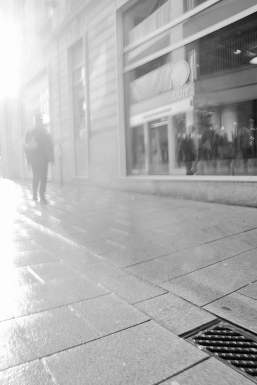 Auteur fotograaf Johan Cnudde - Gent op een mistige morgen