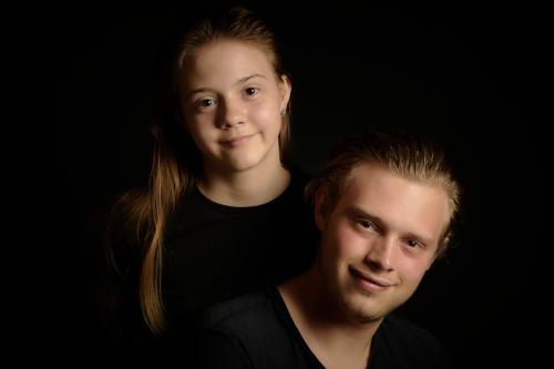 Auteur fotograaf Hagmanphotos - Brother & sister portrait