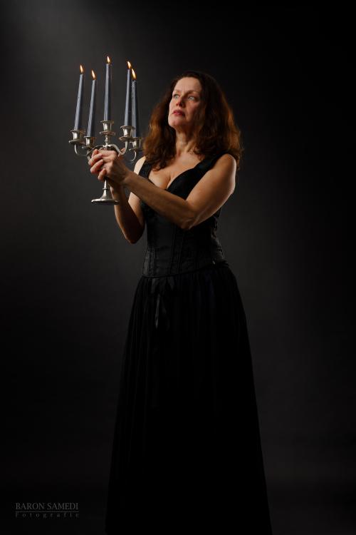 Auteur model Elissebetth - Fotograaf @baron_samedi_fotografie