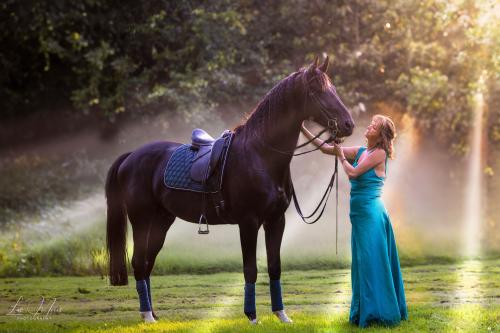 Auteur fotograaf Luc Moors Fotografie - Model met paard