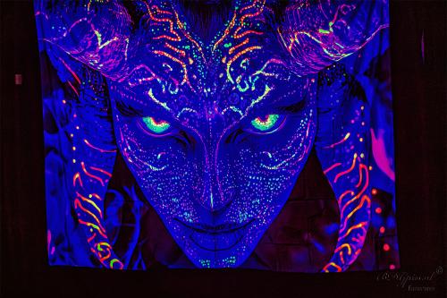 Auteur fotograaf BDGpics - Nieuwe Blacklight achtergrond