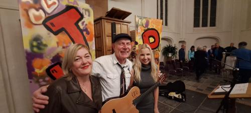 Auteur fotograaf Duo Wij2 - Optreden in de kerk in Wilp met Lena de violist 