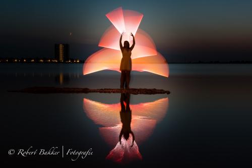 Auteur fotograaf Pictures2Keep - Thema: Lightpainting
Model: Michelle
Locatie: Binnenschelde, Bergen op Zoom
Fotograaf: ikzelf (Pictures2Keep)