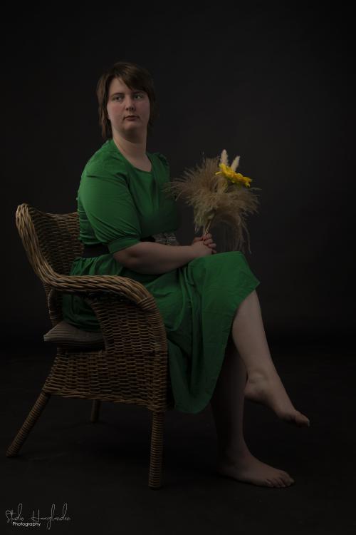 Auteur model Emerald - Groene voorjaar 