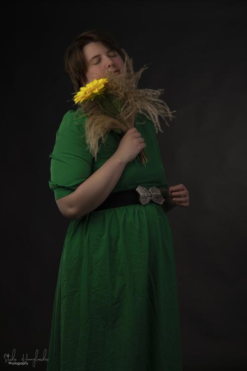 Auteur model Emerald - Groene voorjaar 