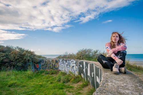 Auteur model Lindsey jonniau - Fotograaf: Eline tandt