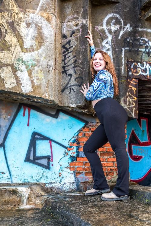 Auteur model Lindsey jonniau - Fotograaf: Eline tandt