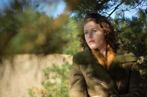 Auteur fotograaf Gerard De Zwaan - Shoot op de zandverstuiving De Haere