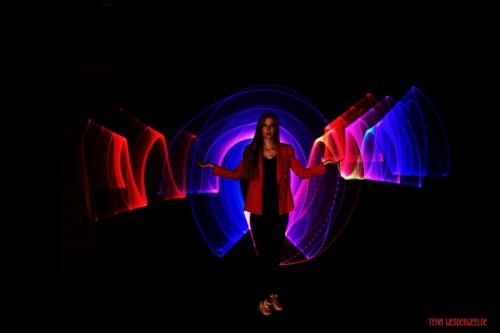 Auteur fotograaf Wedderweelde - Lightpainting