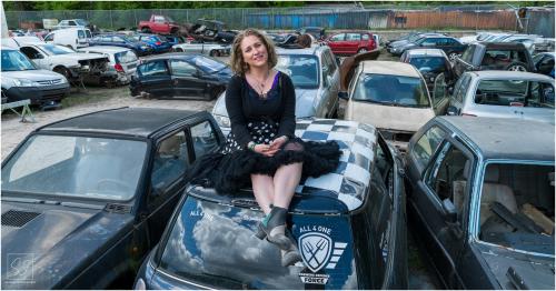 Auteur fotograaf Stefan Fotografeert - Model: Neeltje Anna
Lokatie Oudehorne