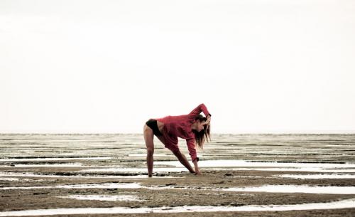 Auteur fotograaf Leo - Dansen op het Wad 2