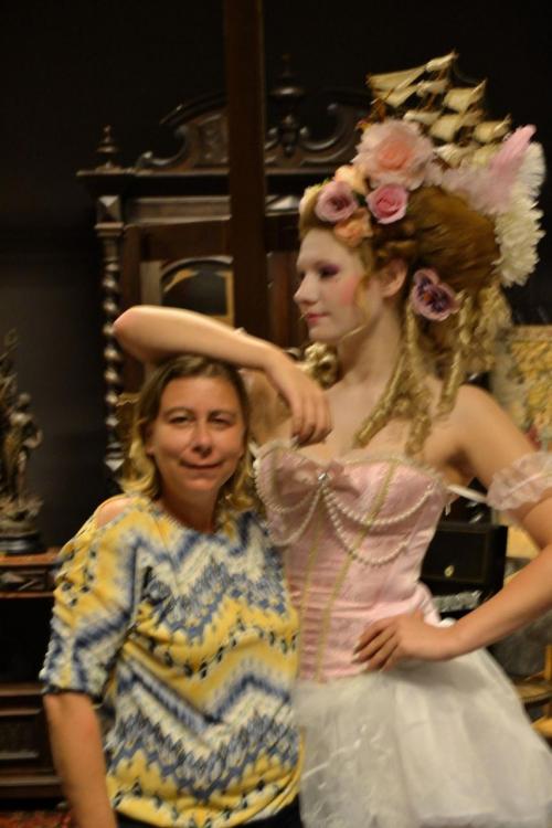 Auteur fotograaf Bibi Make Up Queen - Make up shoot Madame de pompadour
