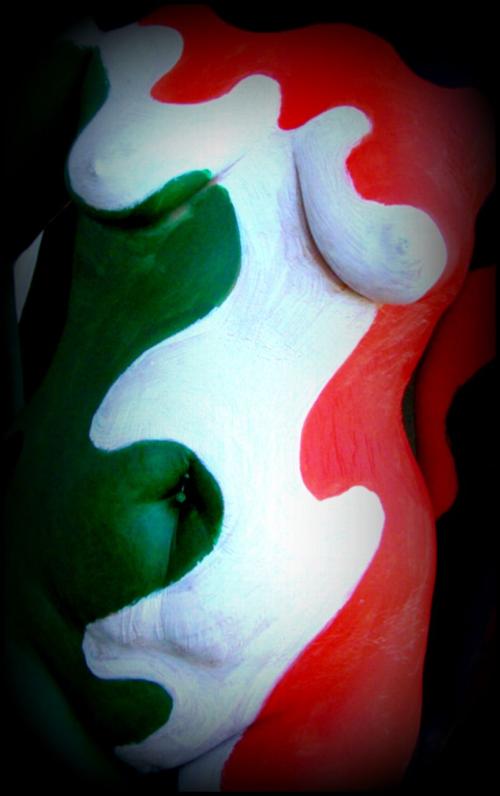 Auteur fotograaf Samuel - bodypaint Italia